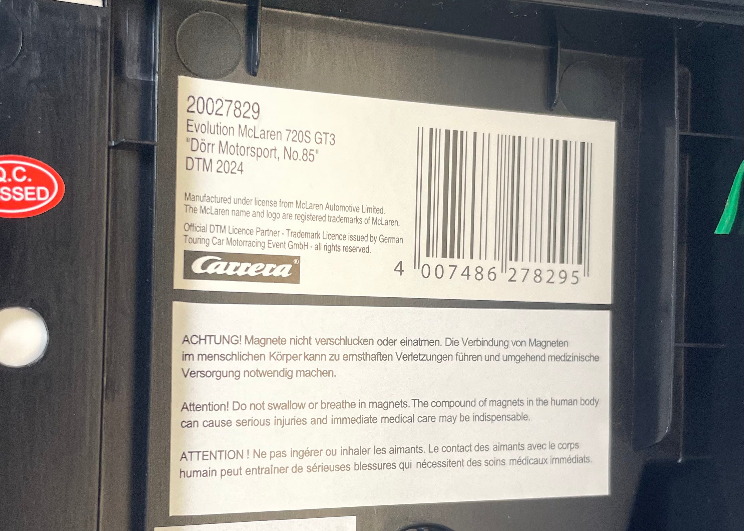 Carrera McLaren 720S GT3 #85 20027829