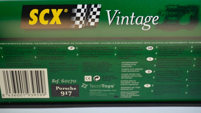SCX Porsche 917 Vintage 60170