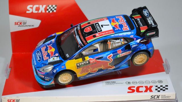 SCX Ford Puma WRC Kenya Mud effect