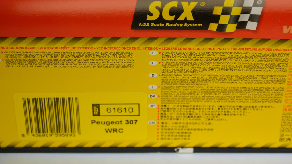 SCX Peugeot 307 WRC 61610