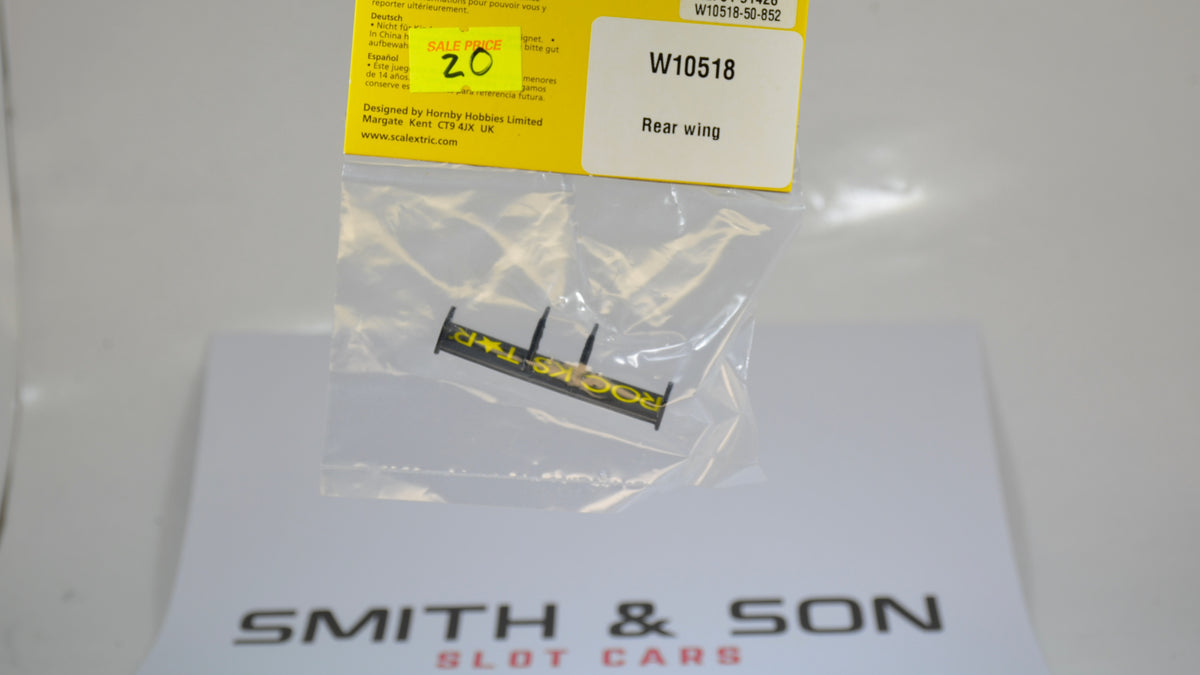 Scalextric V8 Supercar rear wing W10518