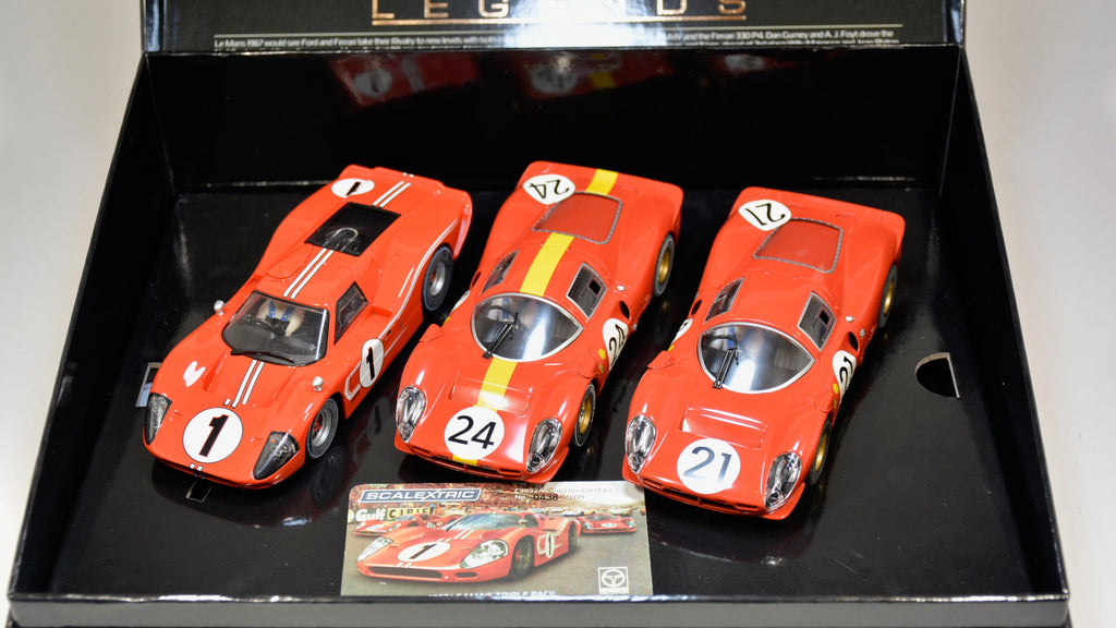 Scalextric 1967 Le Mans Triple Pack C3892A