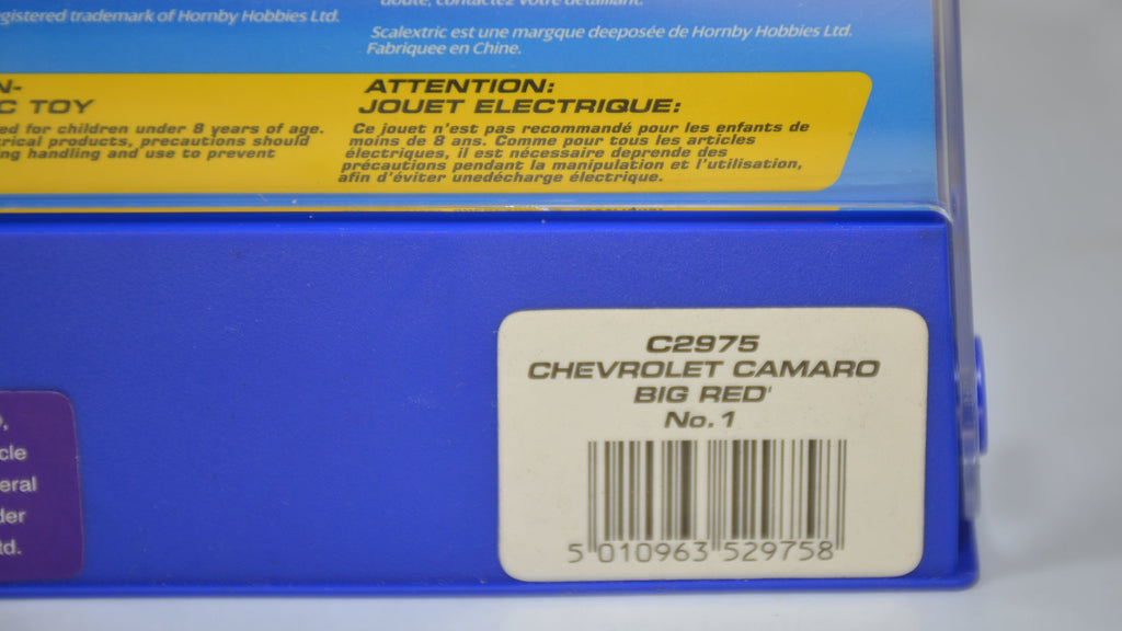 Scalextric Camaro 'Big Red' C2975 (USA)