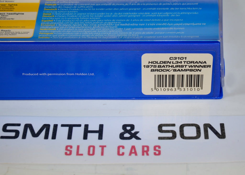 Scalextric Holden Torana L34 Brock/Sampson C3101
