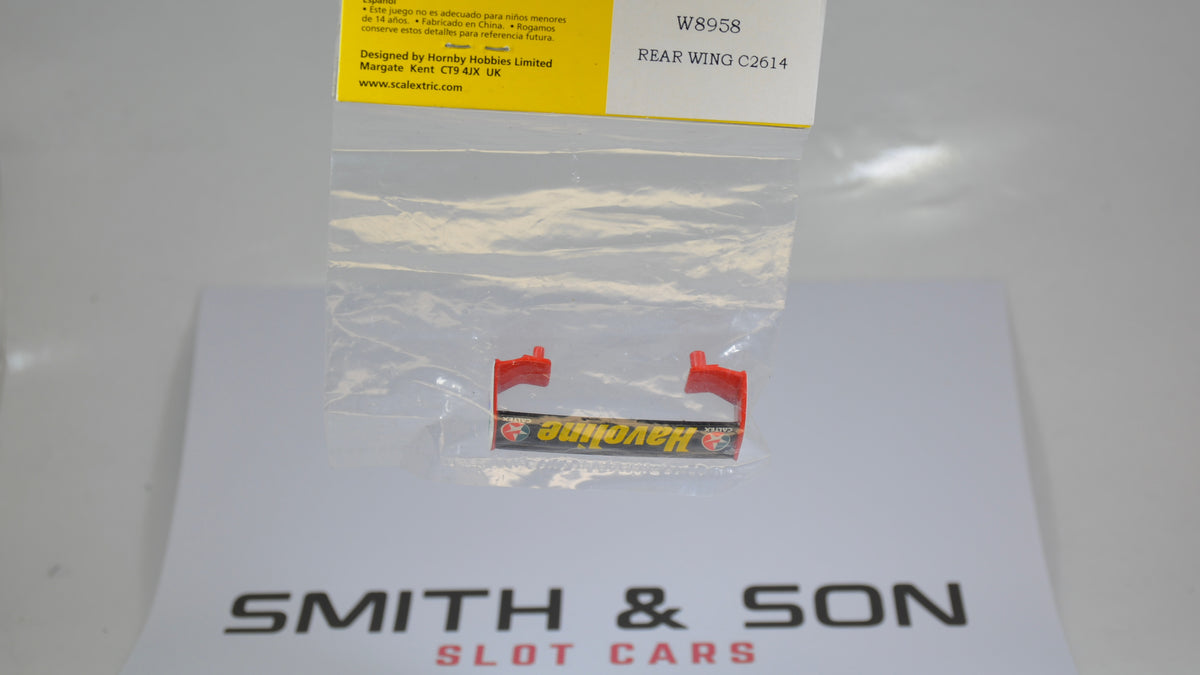 Scalextric V8 Supercar rear wing W8958