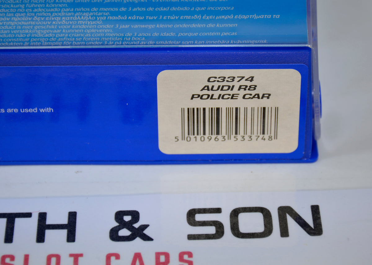 Scalextric Audi R8 Police car C3374