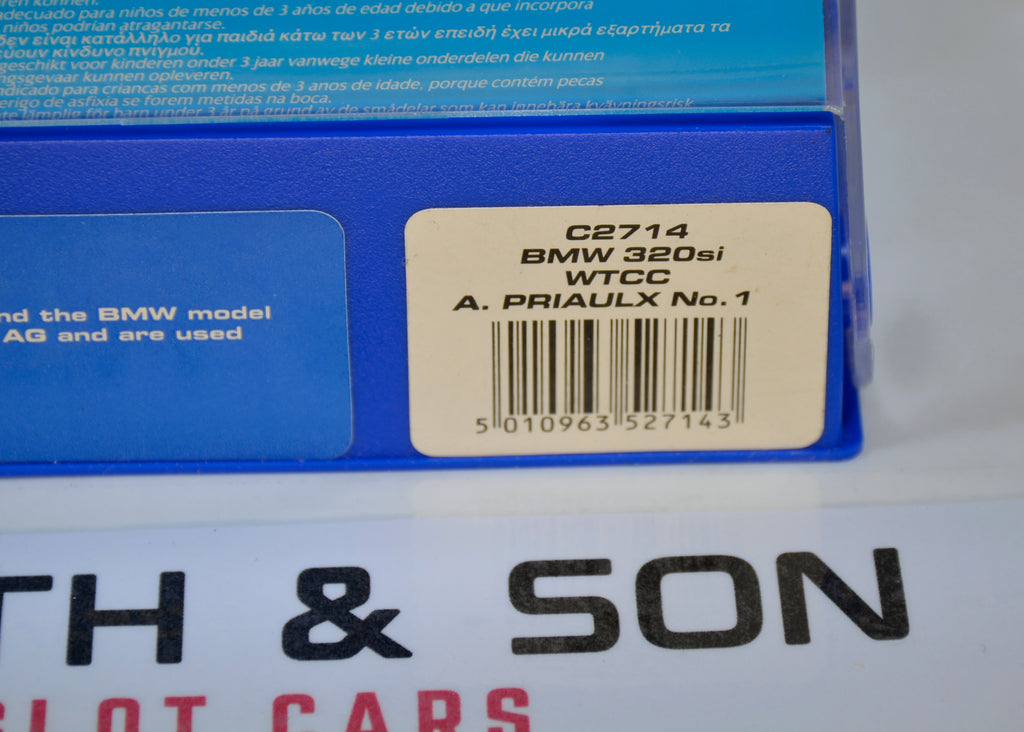 Scalextric BMW 320si Priaulux #1 C2714