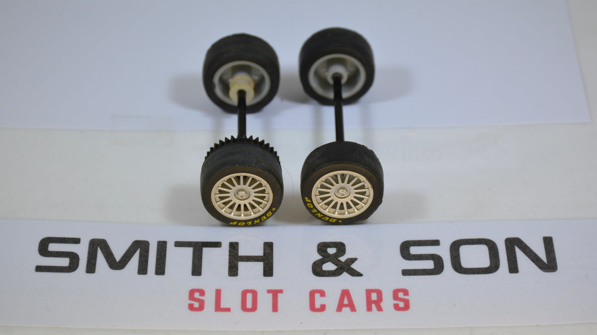 Scalextric V8 Supercar Falcon wheels