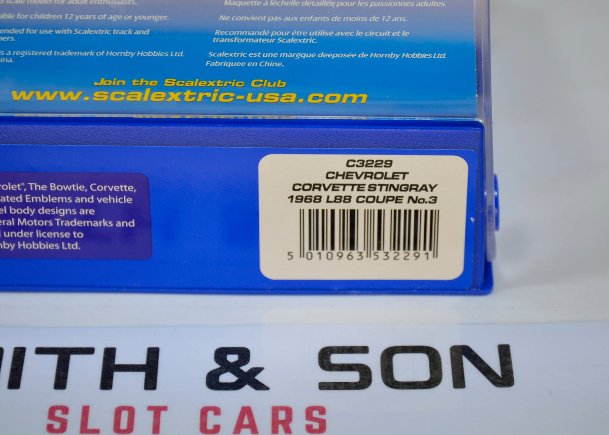 Scalextric Chevrolet Corvette Stingray L88 #3 C3229 (USA)