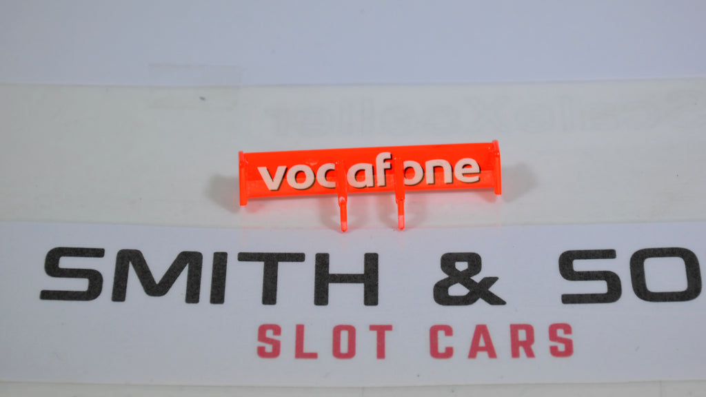 Scalextric V8 Supercar rear wing