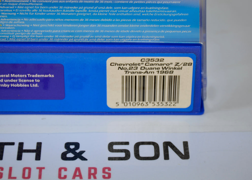 Scalextric Camaro Z28 Winkel C3532