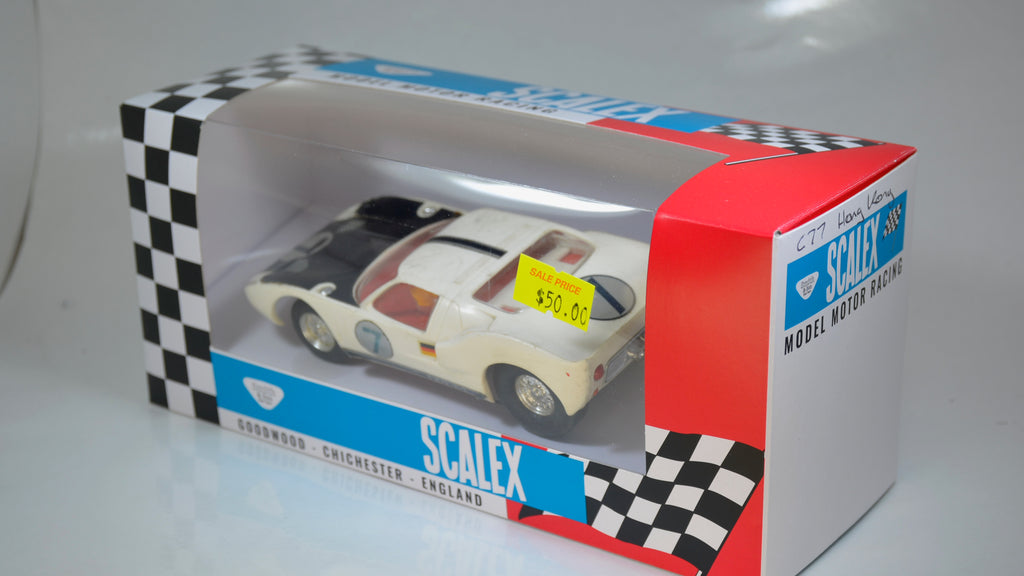 Scalextric Ford GT40 White C77 (Hong Kong)