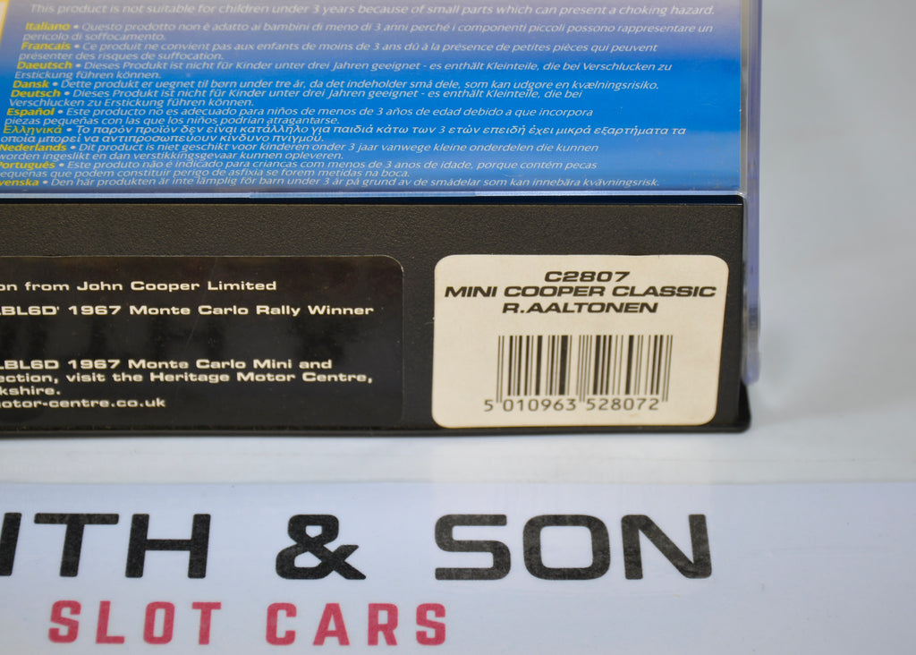 Scalextric Mini Cooper Aaltonen C2807