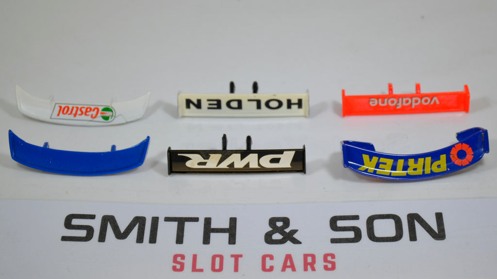 Scalextric V8 Supercar rear wings
