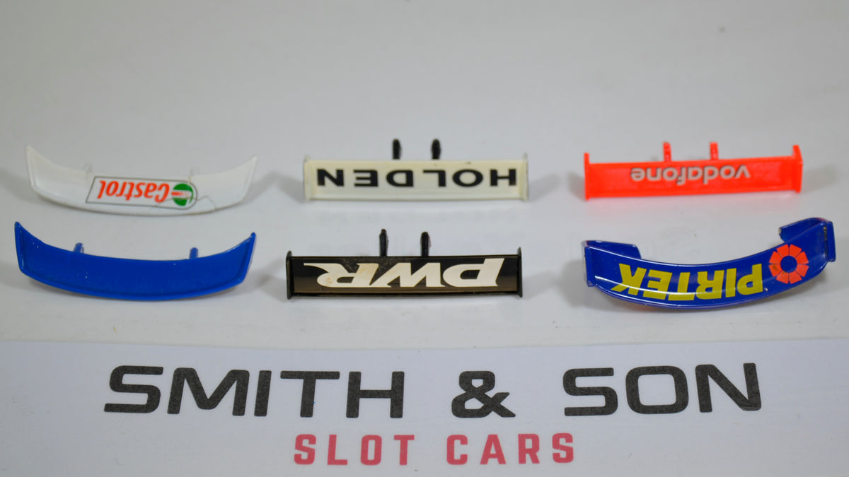 Scalextric V8 Supercar rear wings