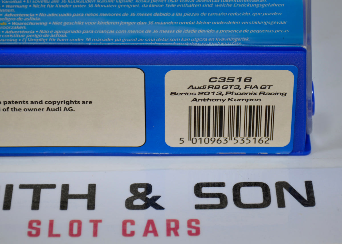 Scalextric Audi R8 GT3 Kumpen C3516