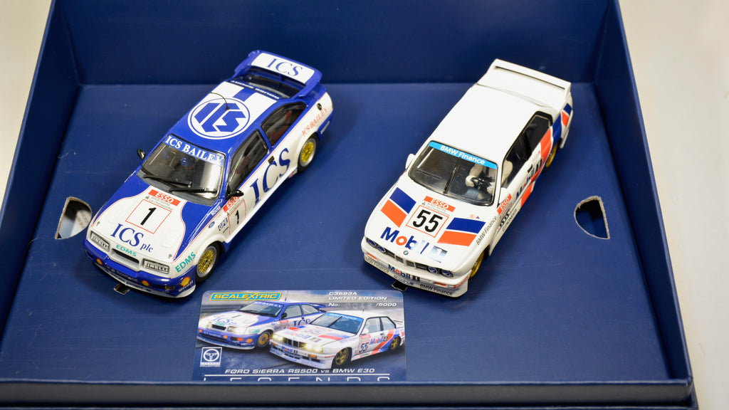 Scalextric Ford Sierra Vs BMW E30 C3693A