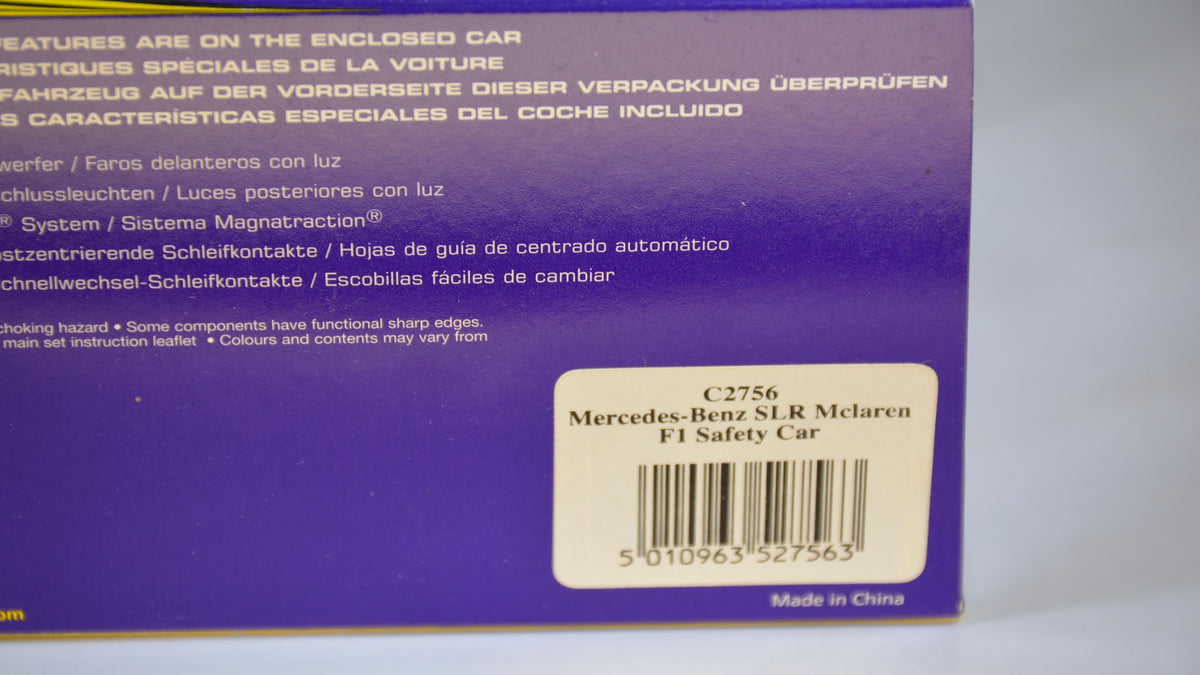 Scalextric MB SLR McLaren F1 Safety Car C2756