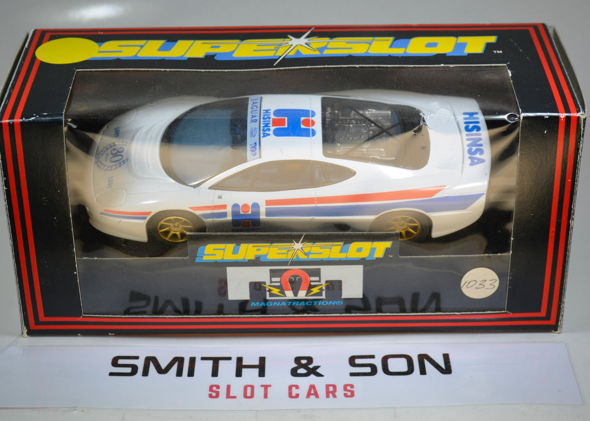 Superslot Jaguar XJ220 Hisinsa Anni Blue Logo H2024