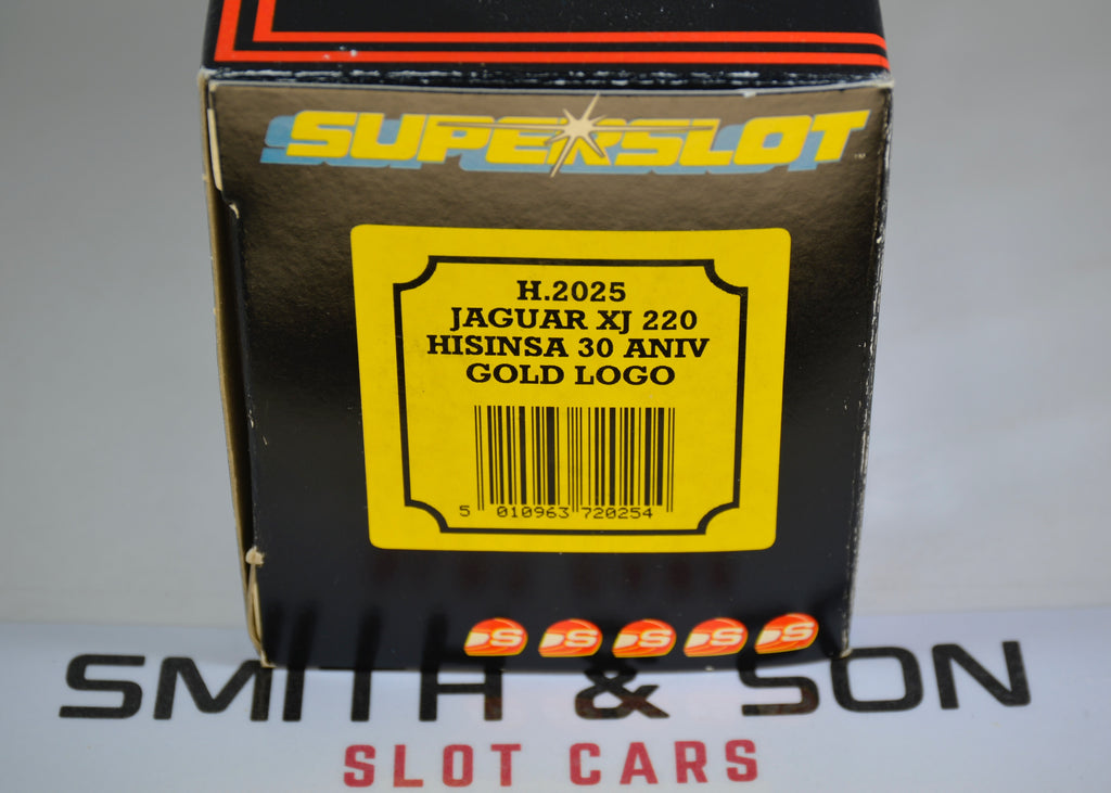 Superslot Jaguar XJ220 Hisinsa Anni Gold Logo H2025
