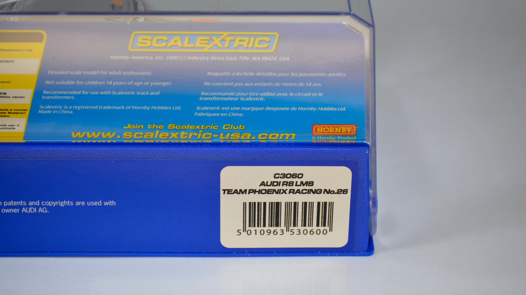 Scalextric Audi R8 LMS Phoenix Racing C3060