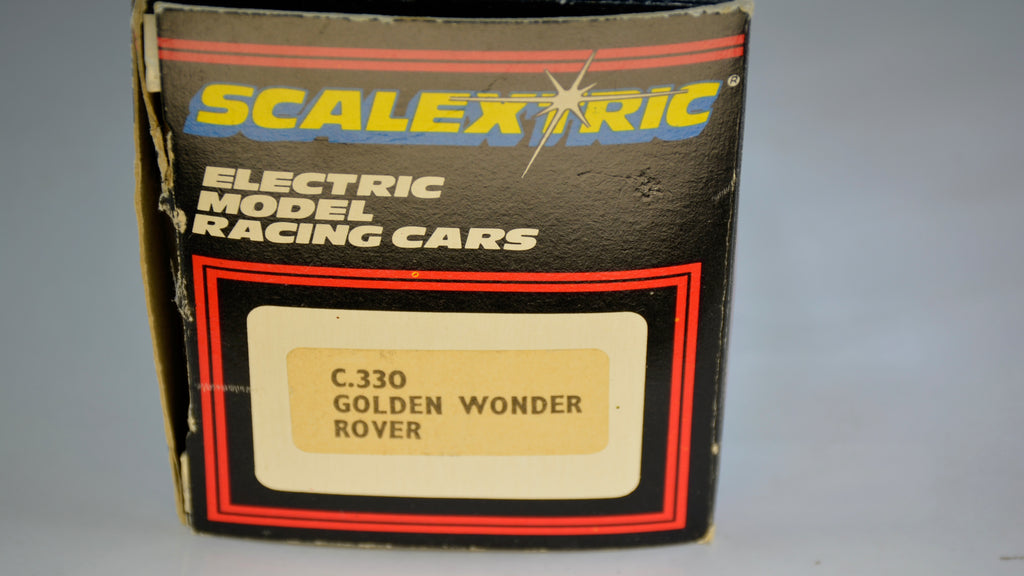 Scalextric Rover 3500 Golden Wonder C330