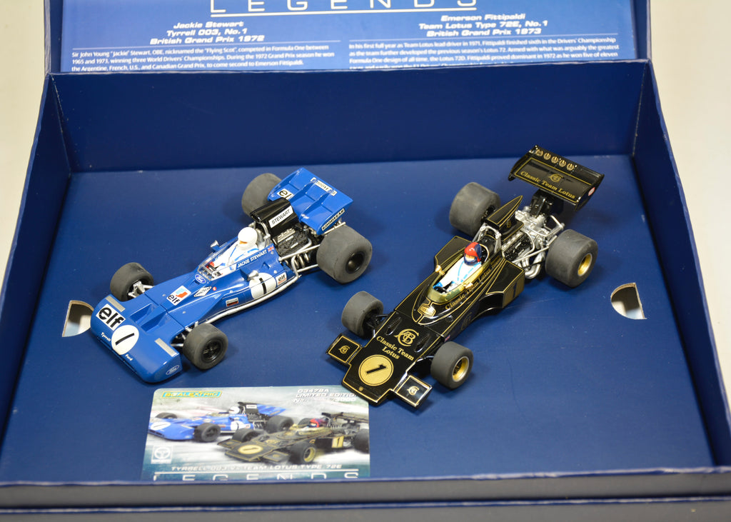 Scalextric F1 Legends Tyrrell V Lotus C3479A