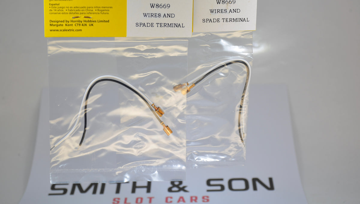 Scalextrics Accessories Wires/spade x 2