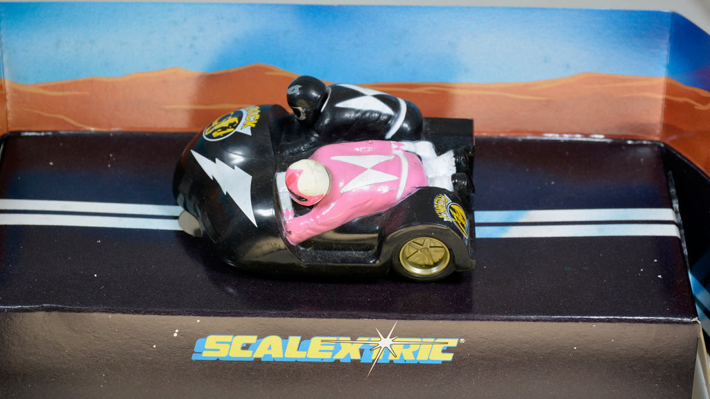 Scalextric Power Rangers motorcycle Black C882