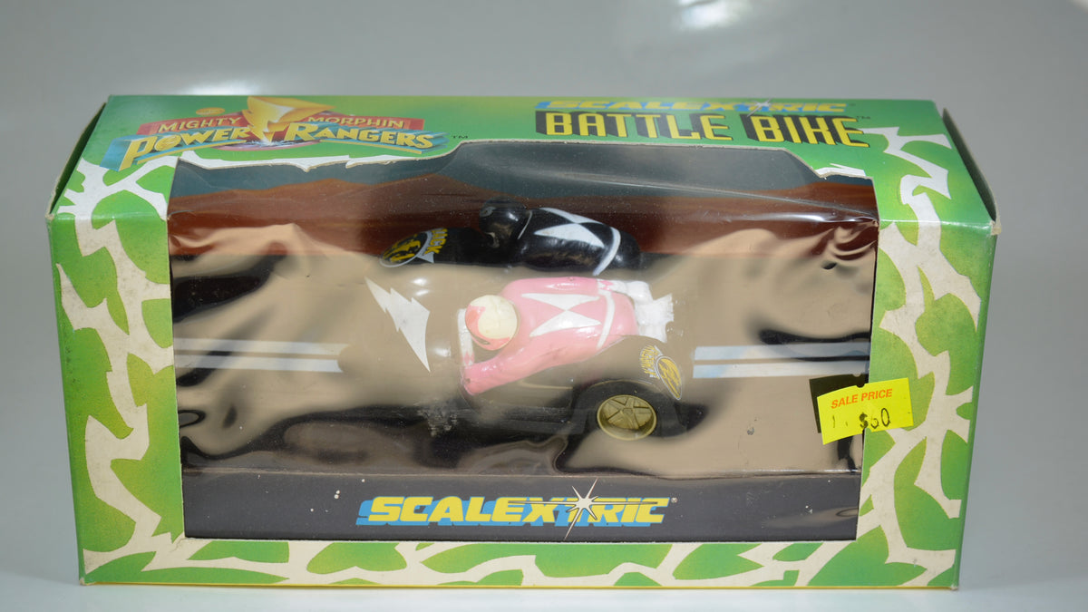 Scalextric Power Rangers motorcycle Black C882