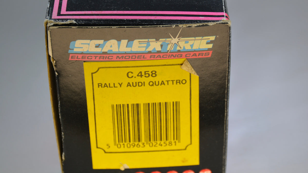 Scalextrics Audi Quattro Rally C458