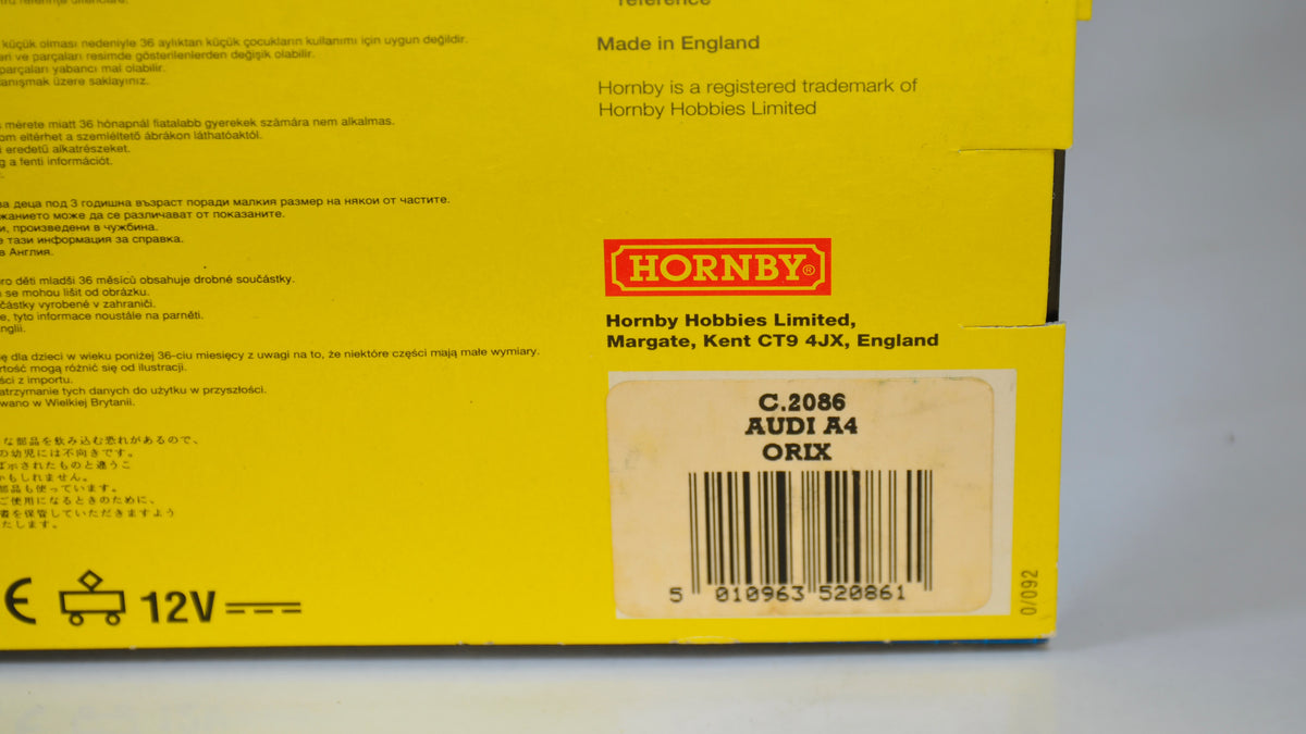 Scalextric Audi A4 Orix Melbourne C2086