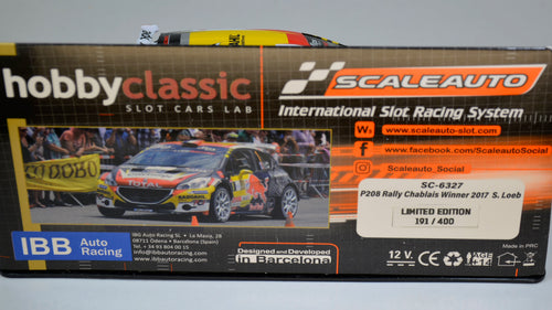 Scaleauto Peugeot 208 T16 Loeb SC6327