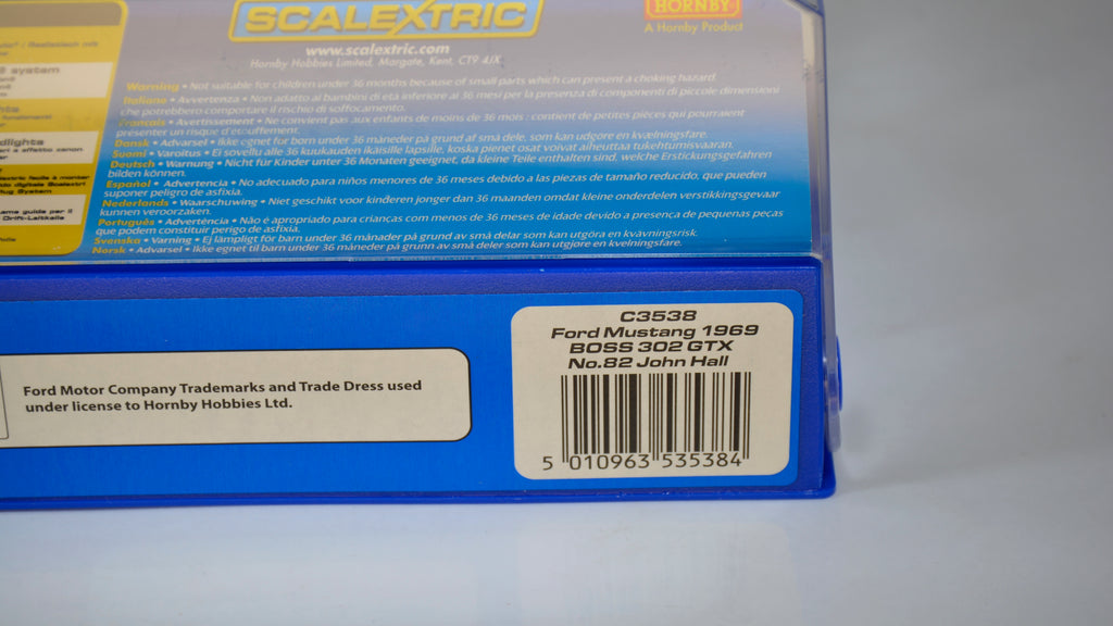 Scalextric Ford Mustang 69 302 GTX C3538