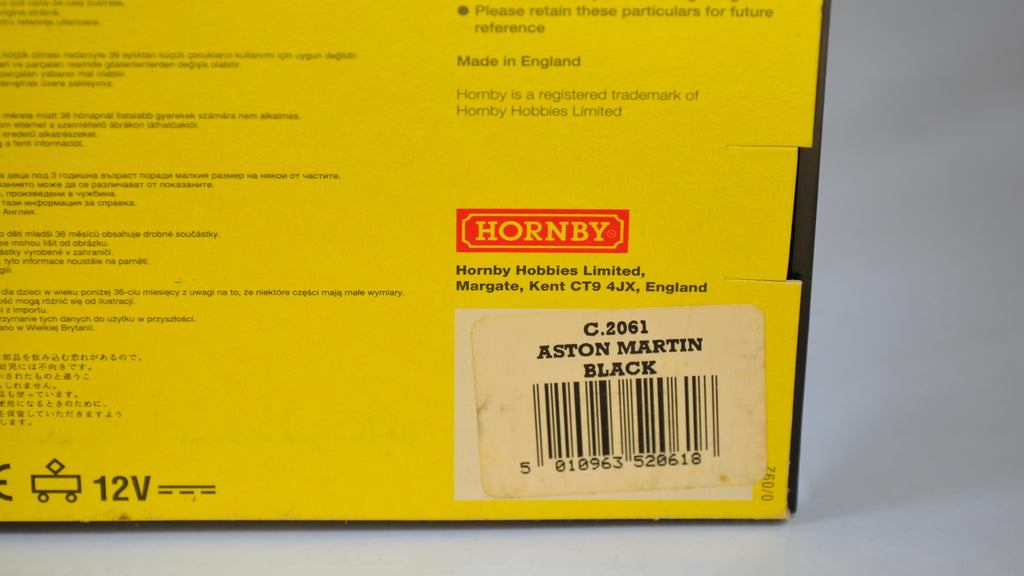 Scalextric Aston Martin DBR1 Black C2061