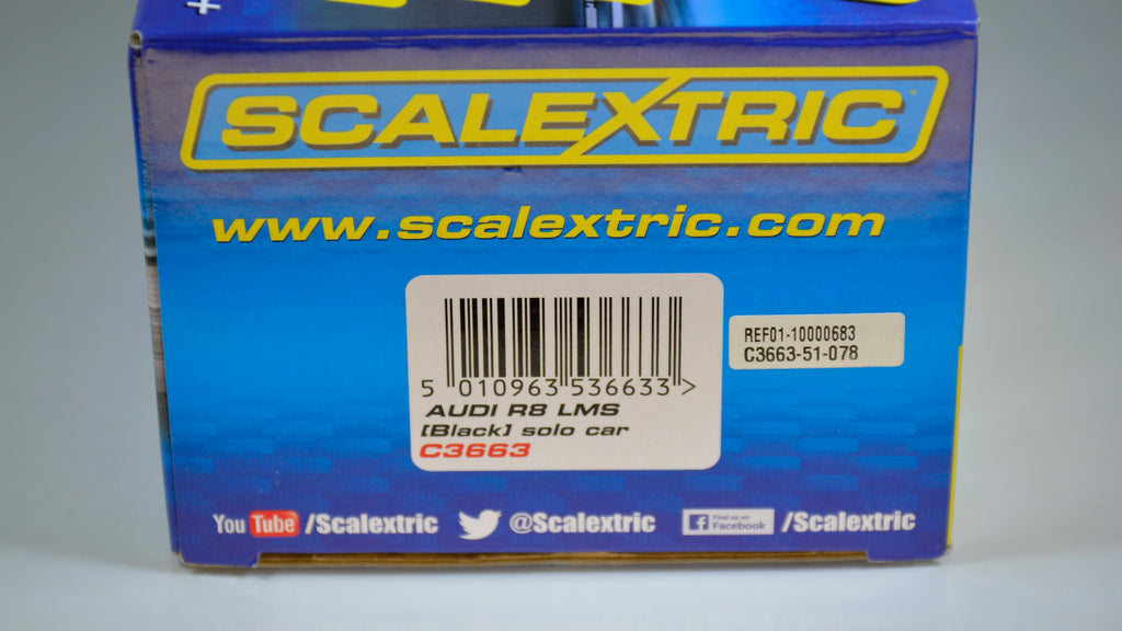 Scalextric Audi R8 LMS Black solo C3663