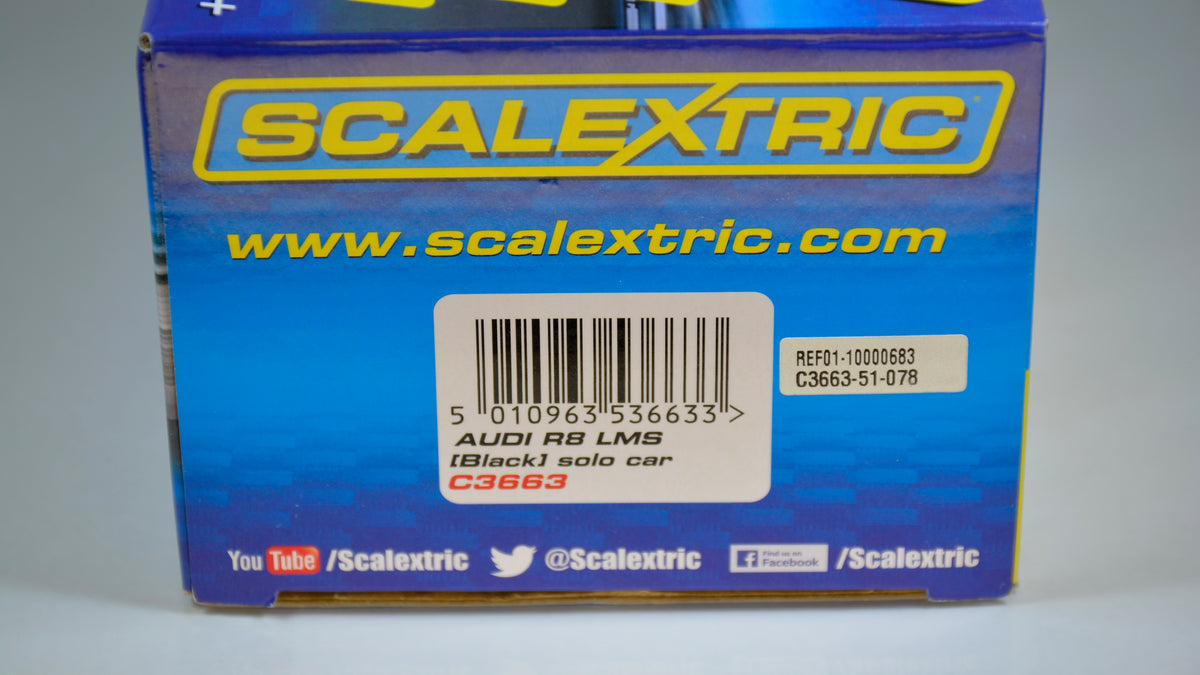 Scalextric Audi R8 LMS Black solo C3663