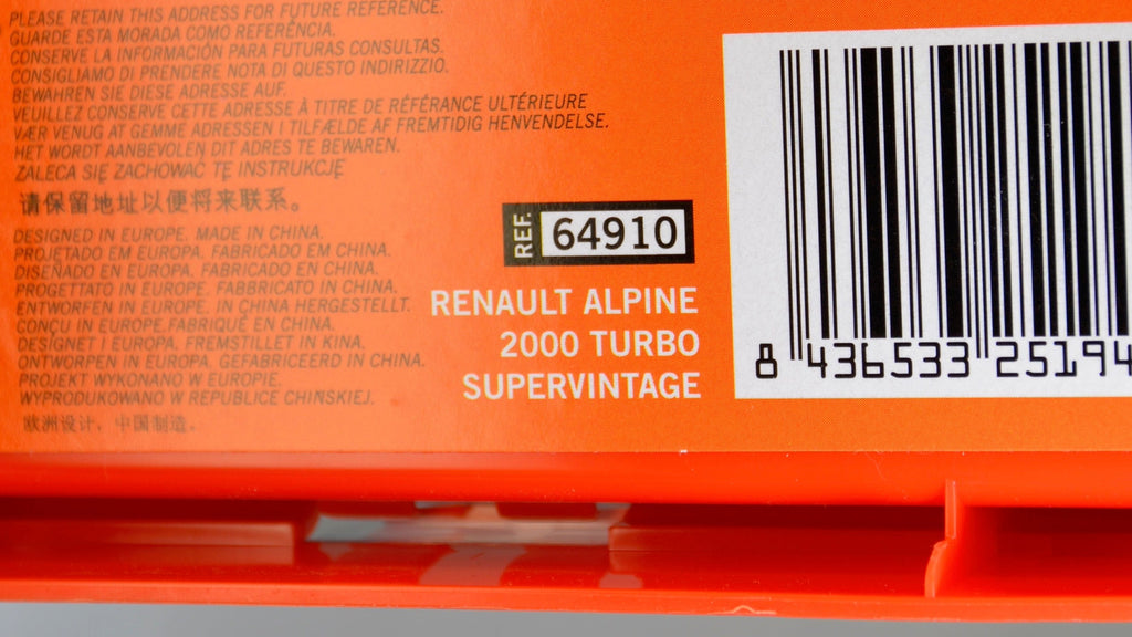 SCX Renault Alpine 2000 Turbo 64910