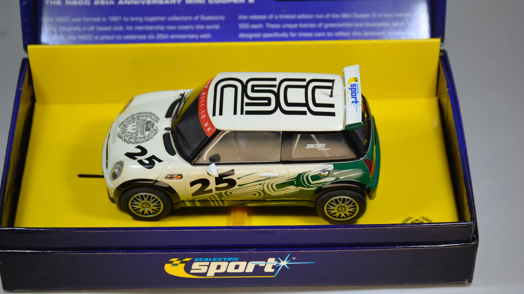 Scalextric Mini Cooper NSCC 25th Anniversary C2596A