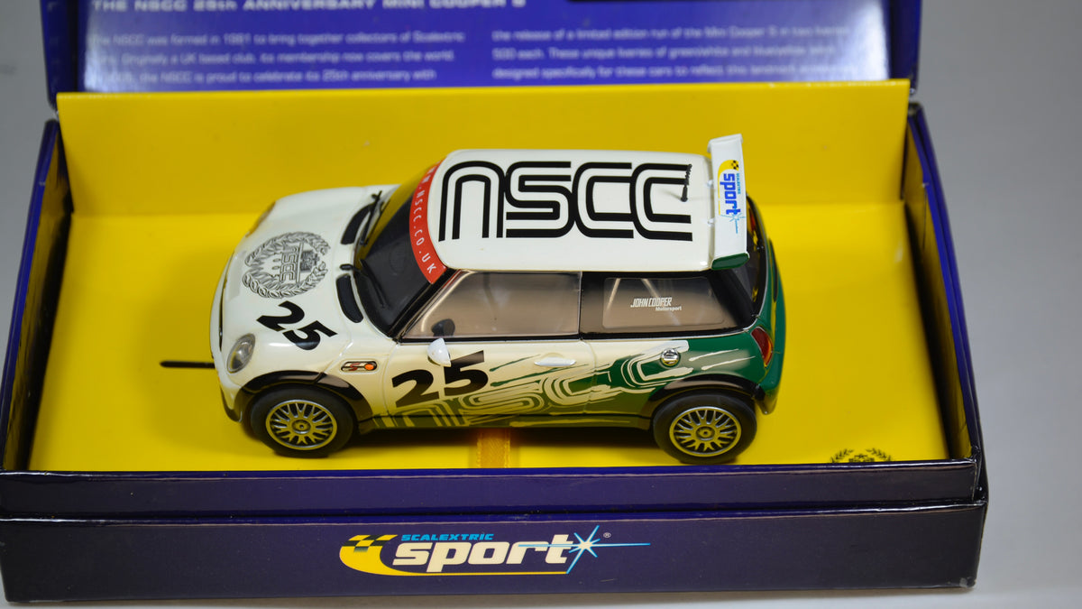 Scalextric Mini Cooper NSCC 25th Anniversary C2596A