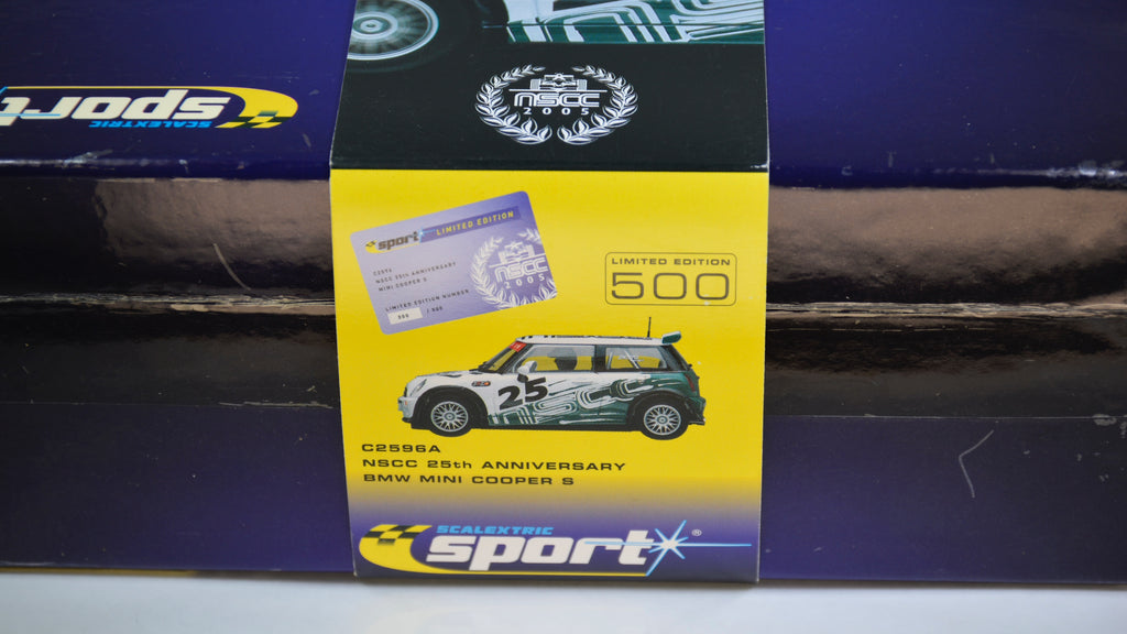 Scalextric Mini Cooper NSCC 25th Anniversary C2596A