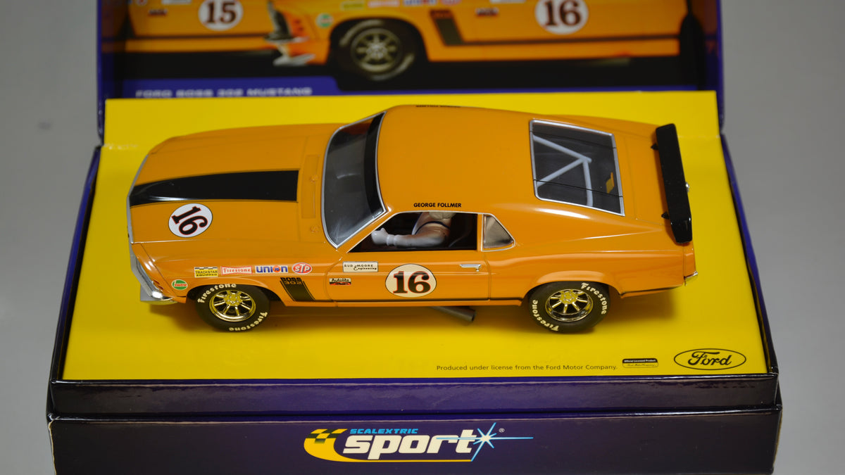 Scalextric Ford Boss 302 Mustang #16 C2437A