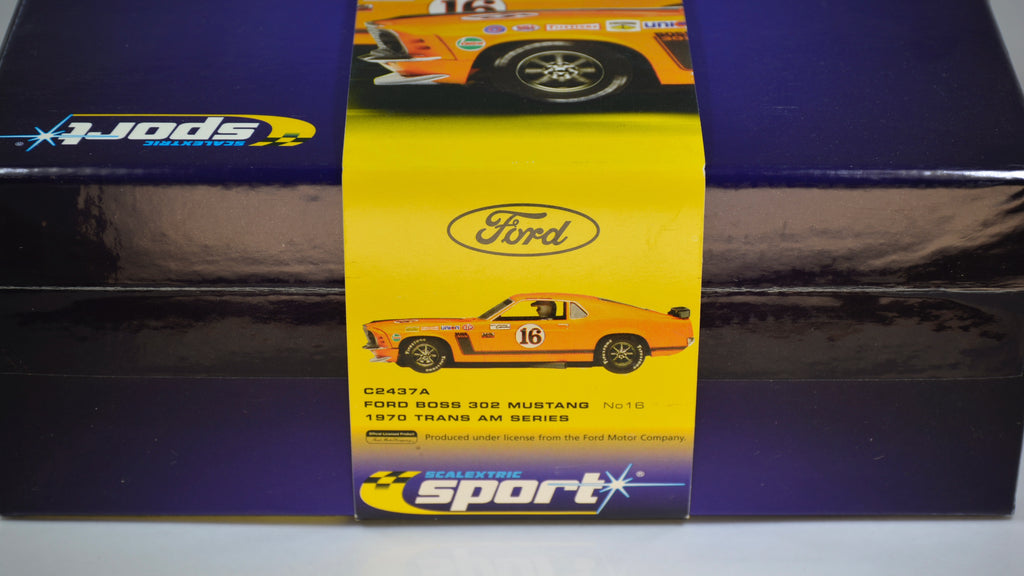 Scalextric Ford Boss 302 Mustang #16 C2437A