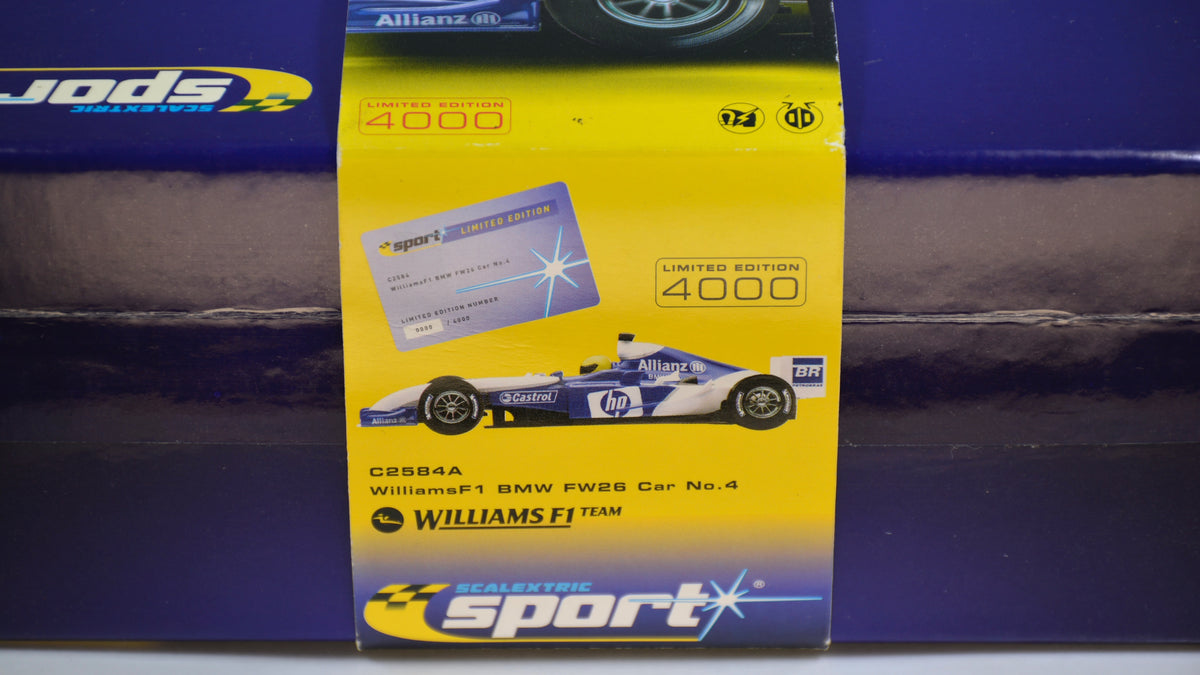 Scalextric Williams F1 FW26 C2584A