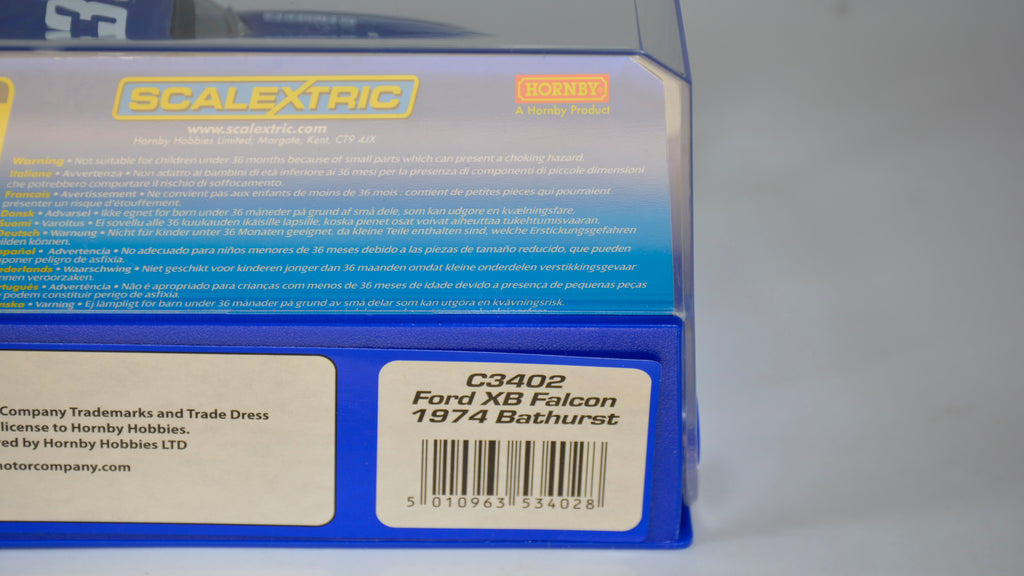 Scalextric Ford XB Falcon 74 Bathurst C3402