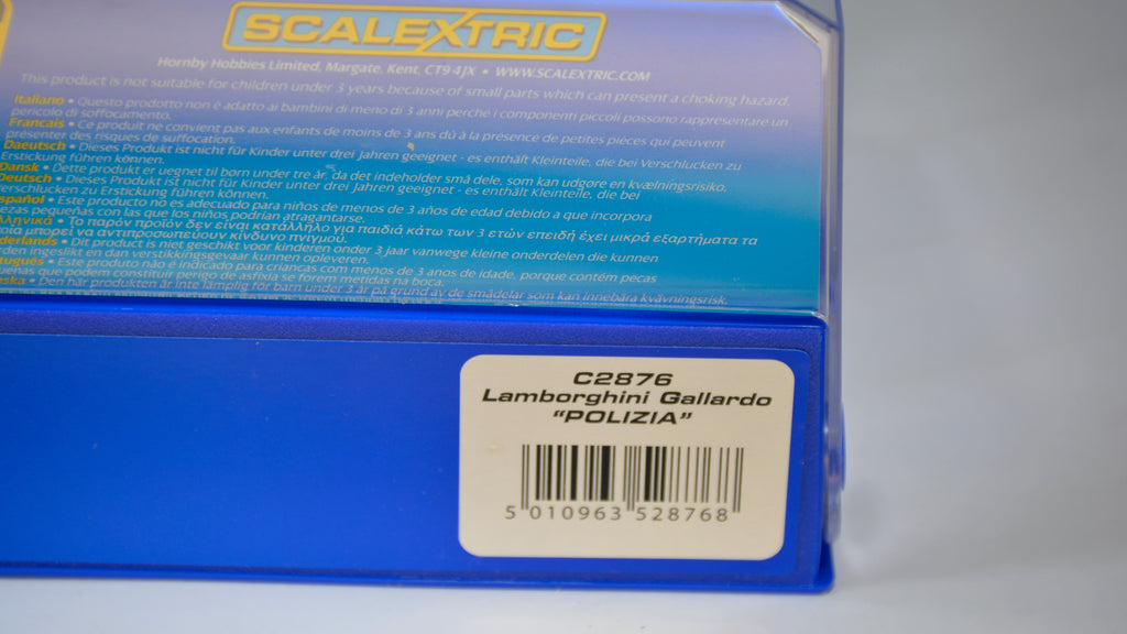 Scalextric Lamborghini Gallardo Polizia C2876