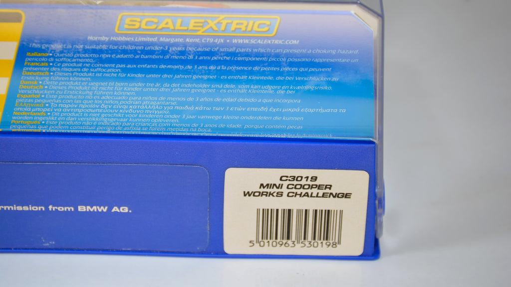 Scalextric Mini Cooper Works C3019