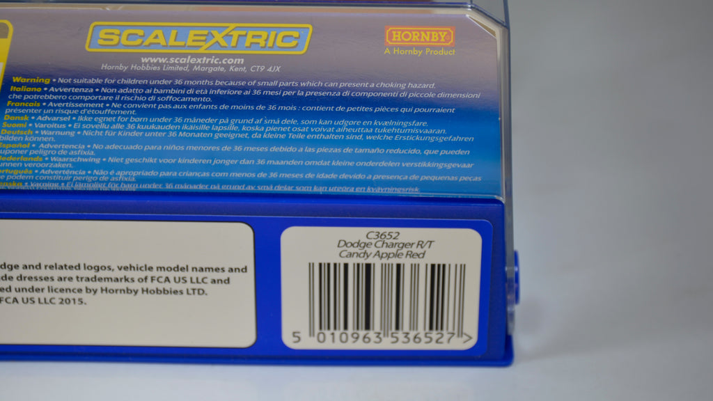 Scalextric Dodge Charger Red C3652