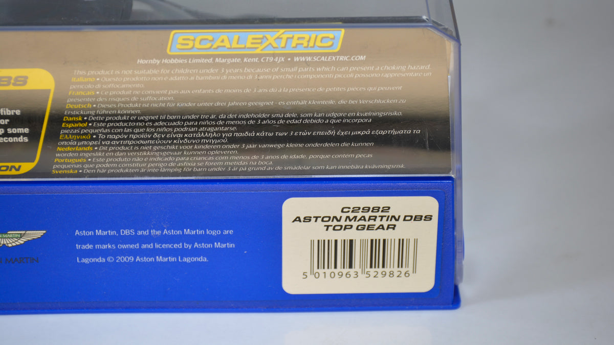 Scalextric Aston Martin Top Gear C2982
