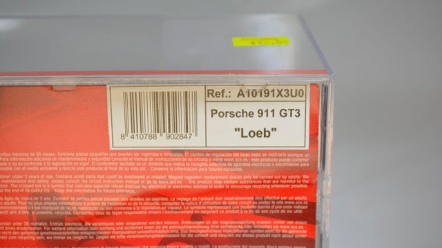 SCX Porsche 911 GT3 Loeb A10191X3UO